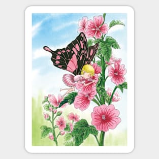 March 22nd birthday flower Sticker